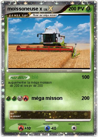 Pokemon moissoneuse x