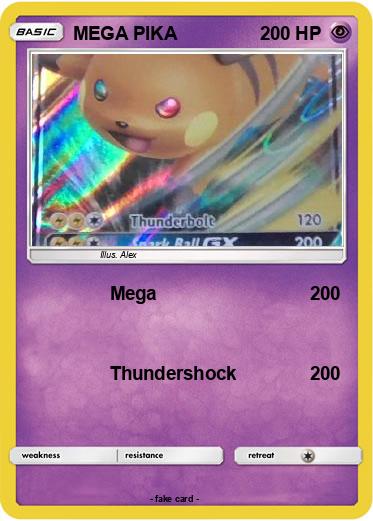 Pokemon MEGA PIKA