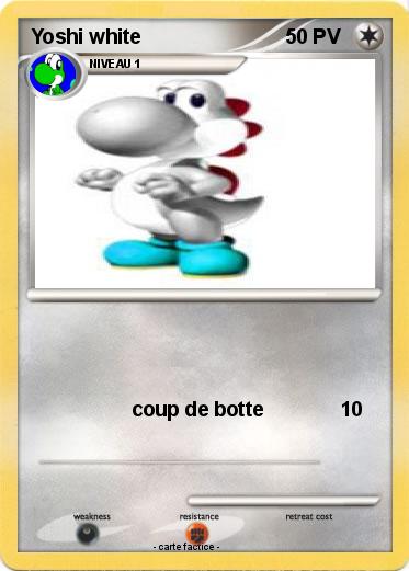 Pokemon Yoshi white