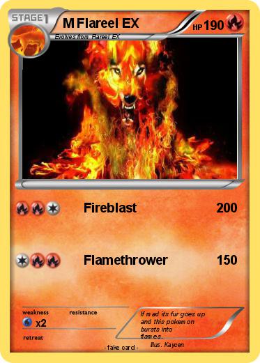 Pokemon M Flareel EX