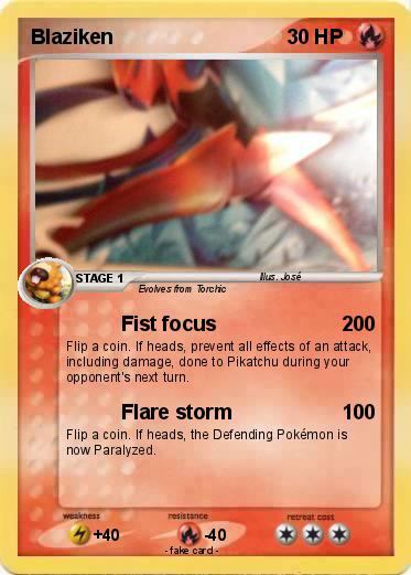 Pokemon Blaziken