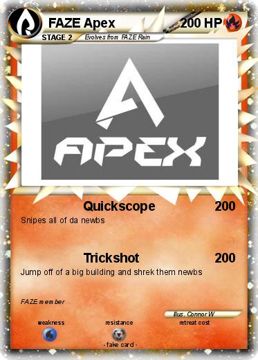 Pokemon FAZE Apex