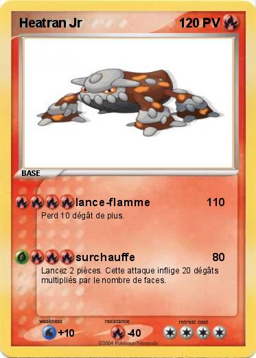 Pokemon Heatran Jr