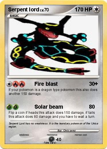 Pokemon Serpent lord