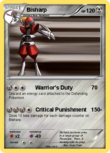 Pokemon Bisharp