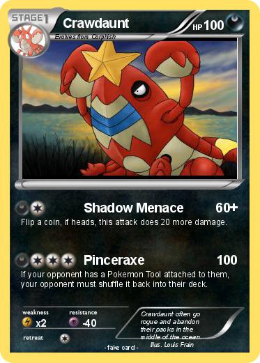 Pokemon Crawdaunt