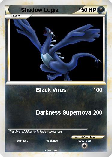 Pokemon Shadow Lugia