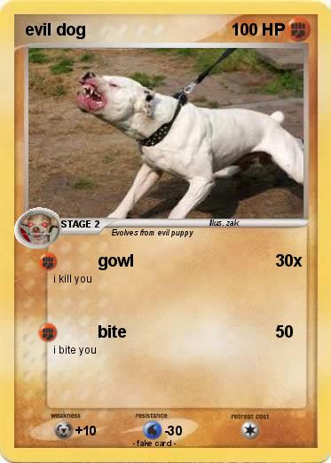 Pokemon evil dog