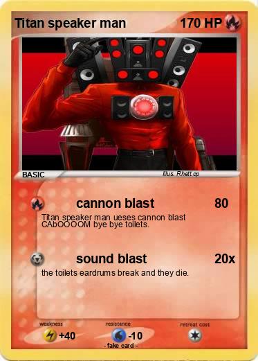Pokemon Titan speaker man