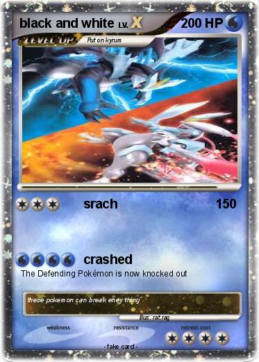 Pokemon black and white