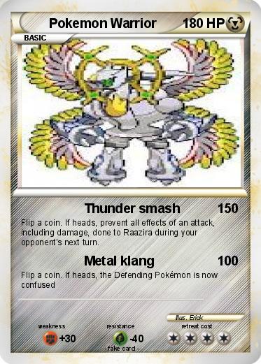 Pokemon Pokemon Warrior