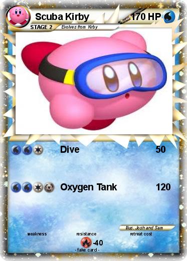 Pokemon Scuba Kirby