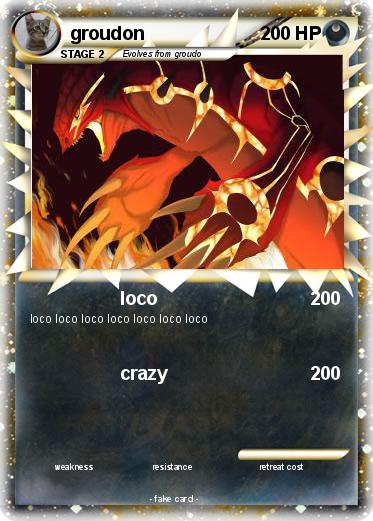 Pokemon groudon