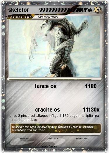 Pokemon skeletor       9999999999999911