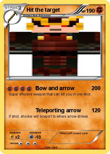 Pokemon Hit the target