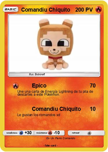 Pokemon Comandiu Chiquito