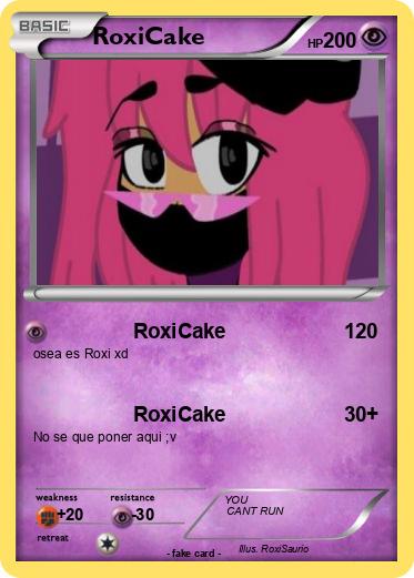 Pokemon RoxiCake