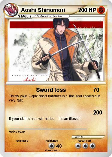 Pokemon Aoshi Shinomori