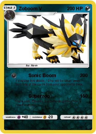 Pokemon Zoboom V