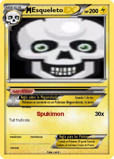 Pokemon Esqueleto