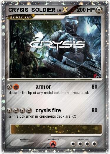 Pokemon CRYSIS  SOLDIER