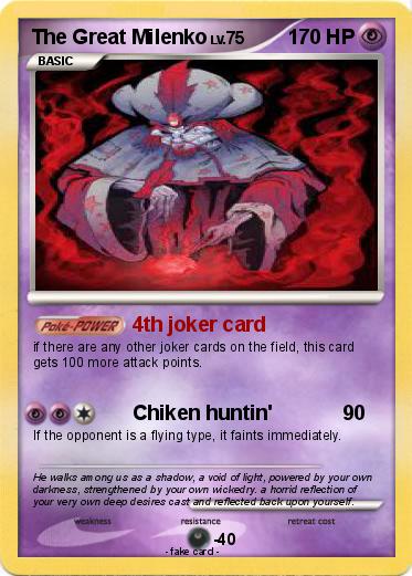 Pokemon The Great Milenko
