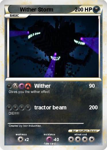 Pokemon Wither Storm
