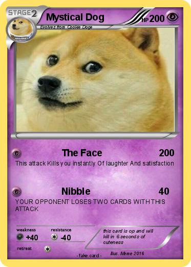 Pokemon Mystical Dog