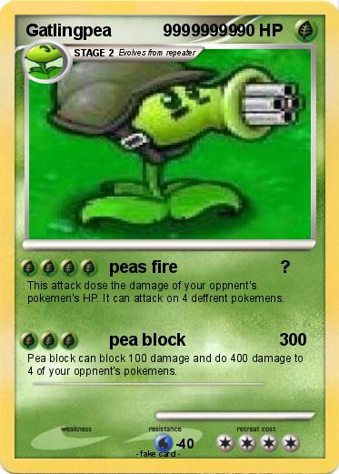 Pokemon Gatlingpea           99999999