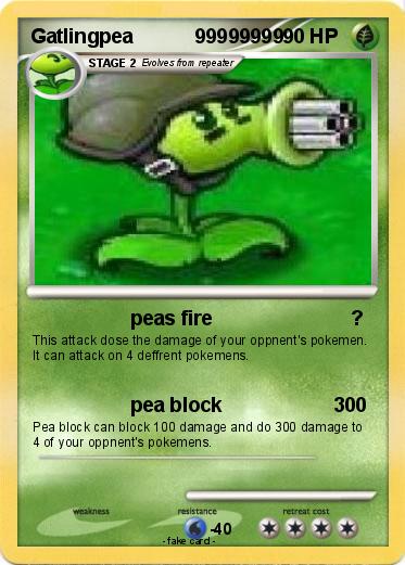 Pokemon Gatlingpea           99999999