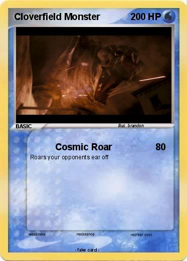 Pokemon Cloverfield Monster