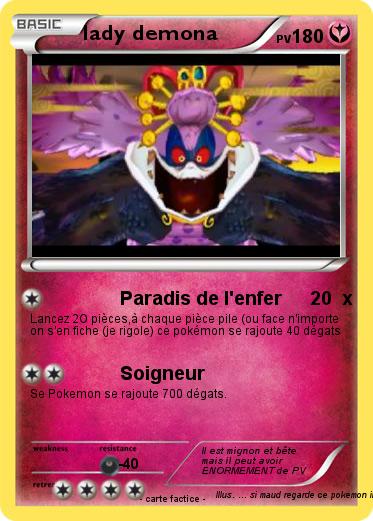 Pokemon lady demona