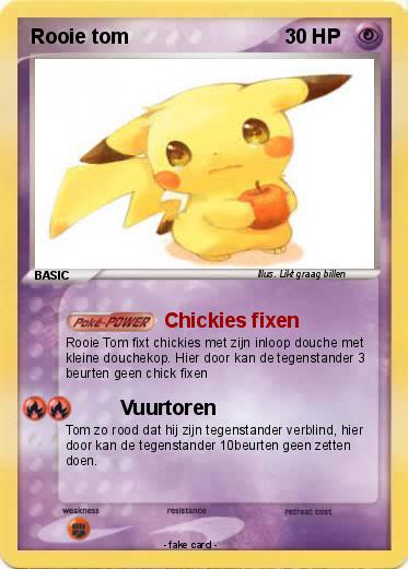 Pokemon Rooie tom