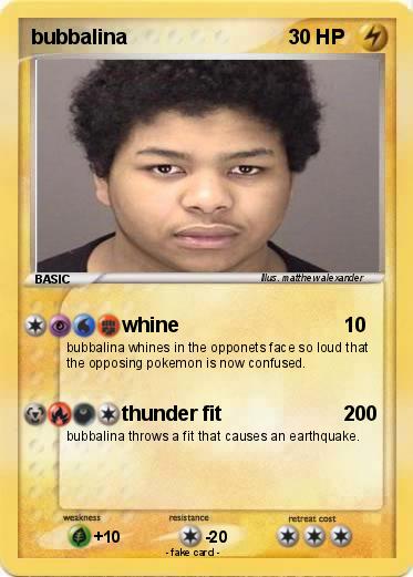Pokemon bubbalina
