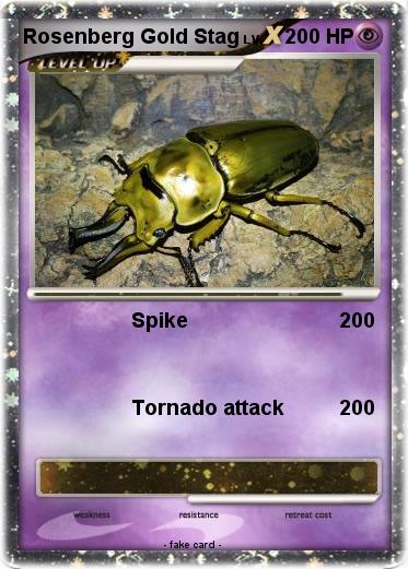 Pokemon Rosenberg Gold Stag