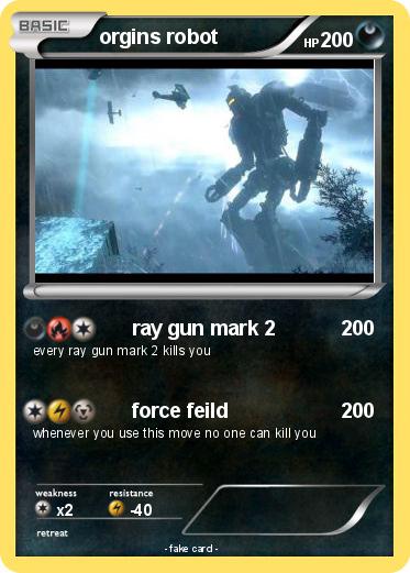 Pokemon orgins robot