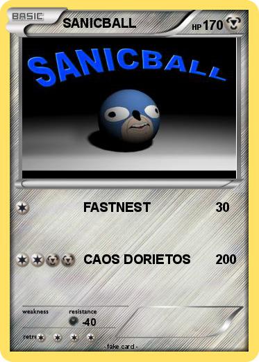 Pokemon SANICBALL
