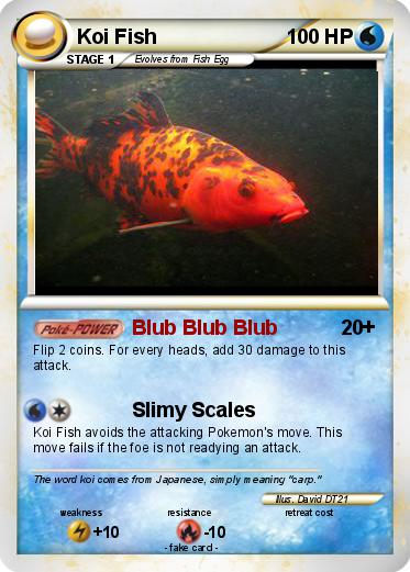 Pokemon Koi Fish