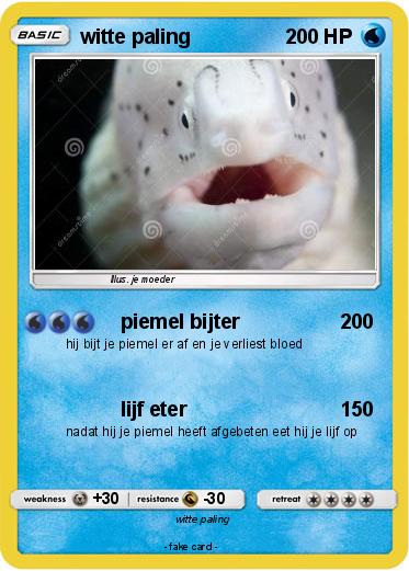 Pokemon witte paling