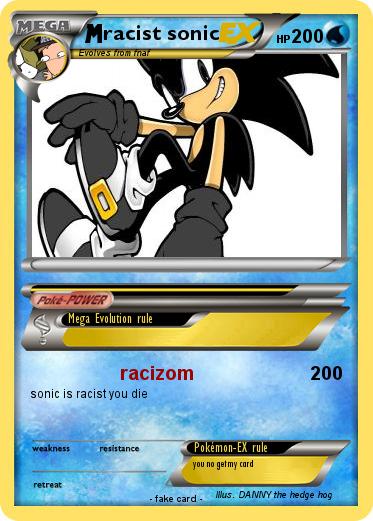 Pokemon racist sonic