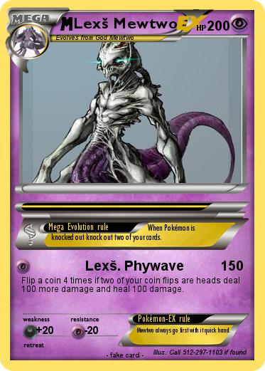 Pokemon Lexš Mewtwo