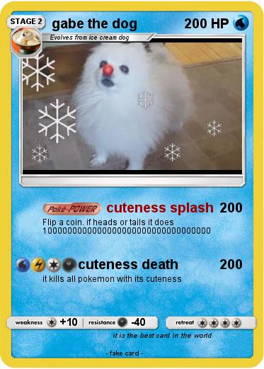 Pokemon gabe the dog