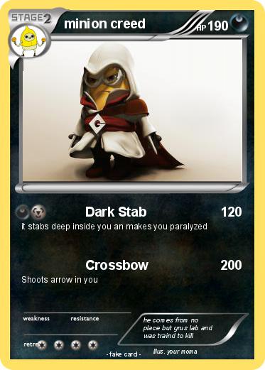 Pokemon minion creed