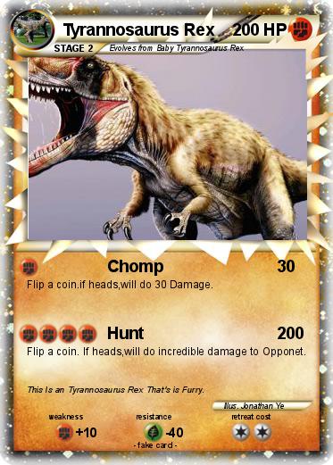 Pokemon Tyrannosaurus Rex