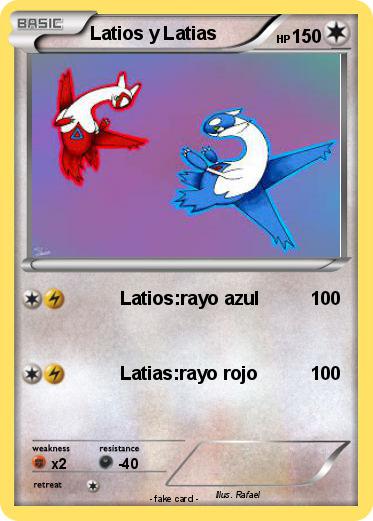 Pokemon Latios y Latias