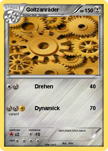 Pokemon Goltzanräder
