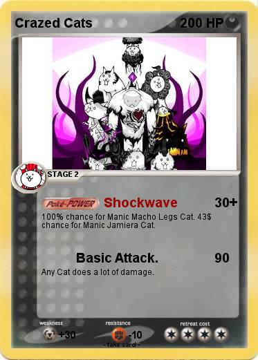 Pokemon Crazed Cats