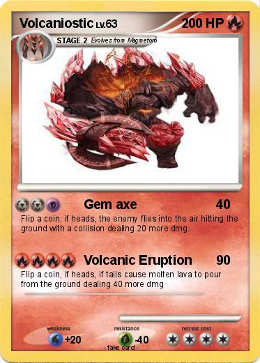 Pokemon Volcaniostic