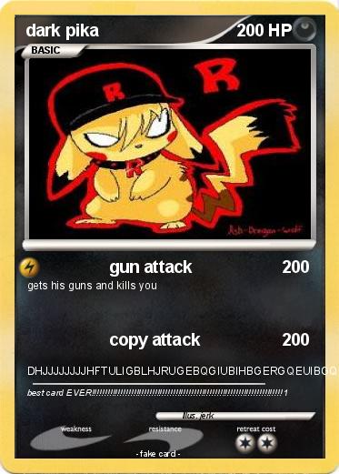 Pokemon dark pika