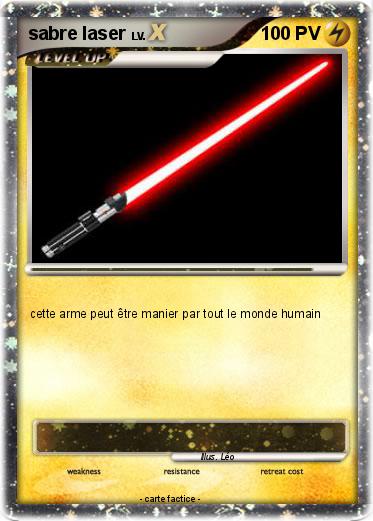 Pokemon sabre laser